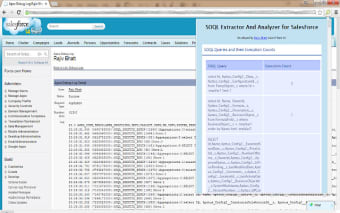 SOQL Extractor and Analyzer for SalesForce