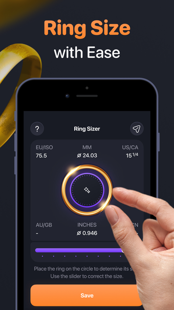 Ring Sizer: Measuring Tool App