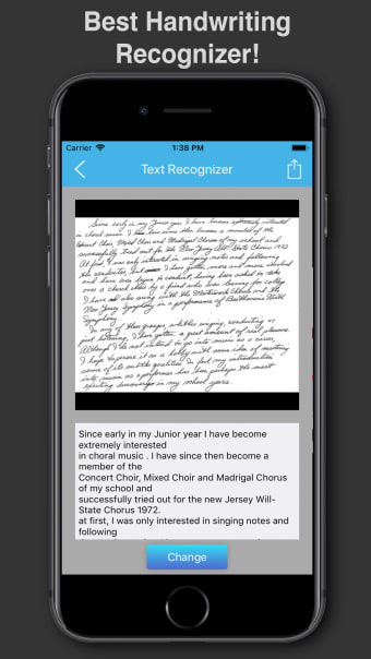 Handwriting To Text Recognizer