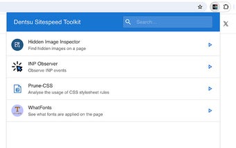 Dentsu Sitespeed Toolkit