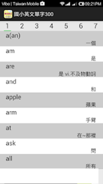 常用英文-國小畢業必學300單字