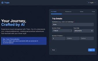 Tripio - AI Travel Planner