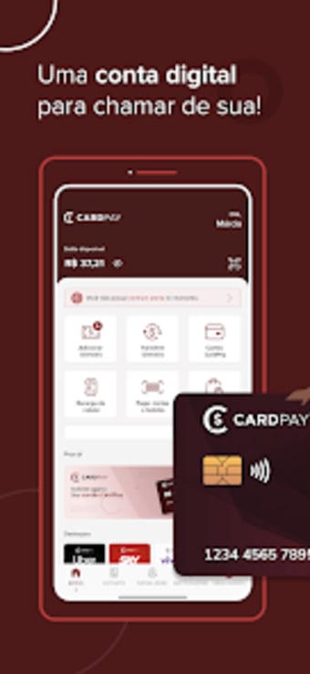 CardPay: conta digitalcartão
