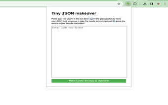 Tiny JSON makeover