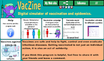 Vaccine simulator