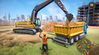 Construction Excavator Sim