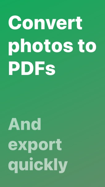 Photo to PDF