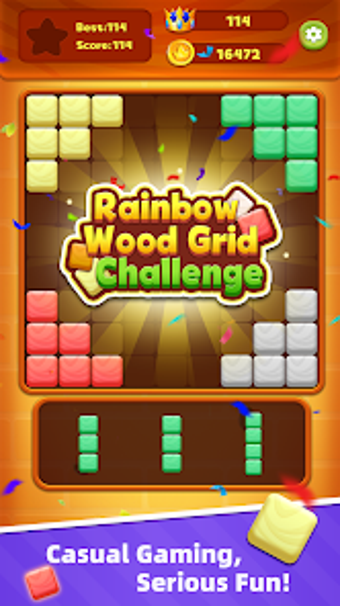 RainbowWood Grid Challenge