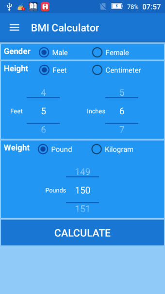 Body Mass Index BMI Calculator
