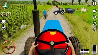 Tractor Driving  Farming Game