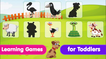 Animals Toddler learning games ABC kids games apps