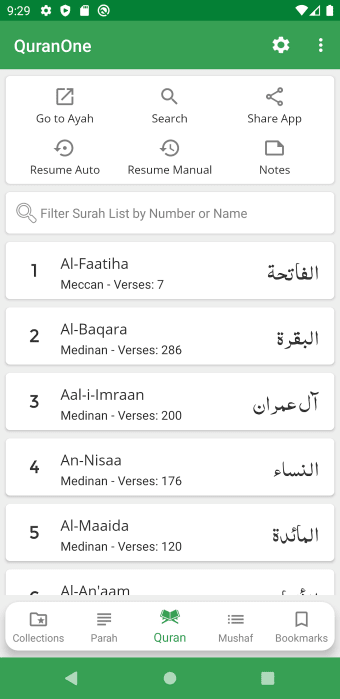 QuranOne - Quran Word By Word  Urdu Translations