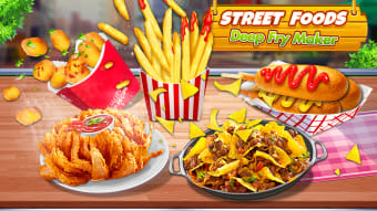 Street Fry Foods Cooking Games