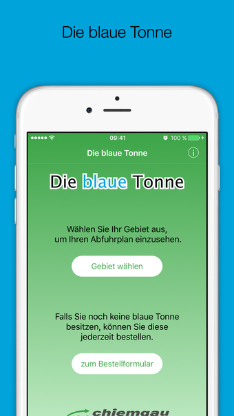 Die blaue Tonne