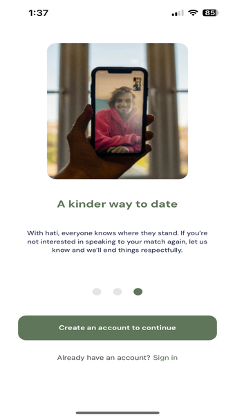 hati: dating app 5 minute call