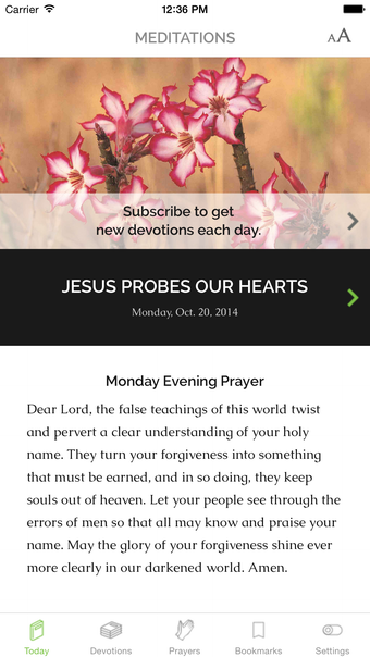 Meditations Daily Devotional