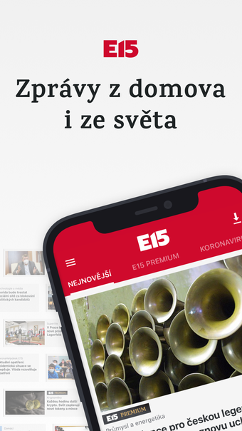 E15: zprávy a události