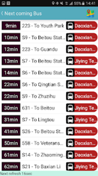 KaoHsiung Bus Timetable