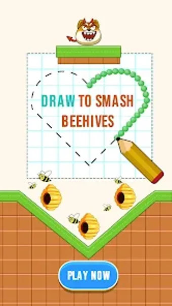 Beehive Puzzle: Draw to Smash