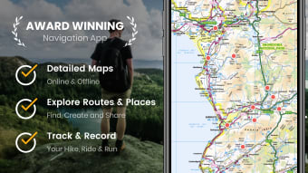 OutDoors GPS  Offline OS Maps