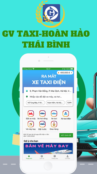 Taxi Thái Bình: GV - Hoàn Hảo