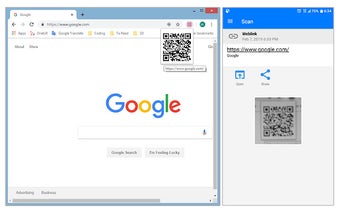 QR Code Generator for Current Page Address