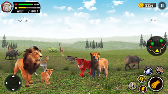 Lion Family Simulator 3d Games