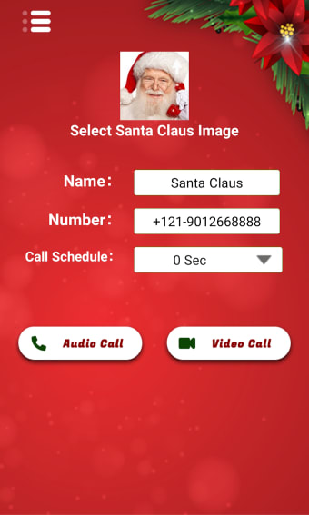 Fake Call Santa Claus - Video Call Santa Simulated