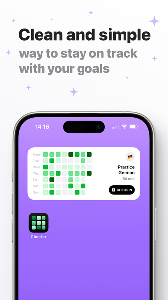 Checker: Habit  Goal Tracker