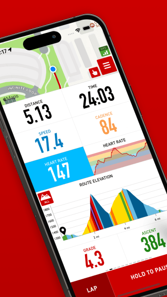 Bike  Run Tracker - Cadence