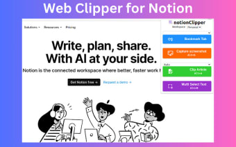 notionClipper - notion web clipper
