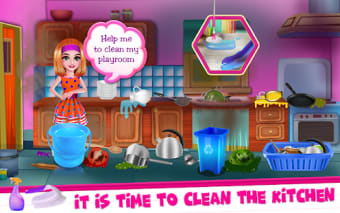Pinky House Keeping Clean