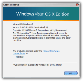 Vista OS X