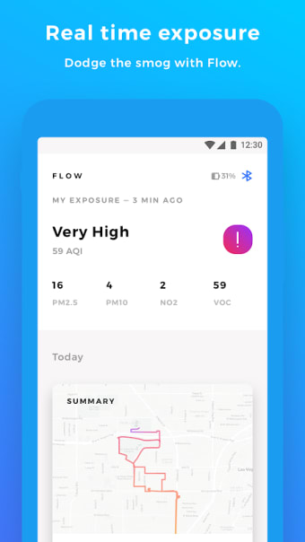 Flow - the personal air pollution sensor