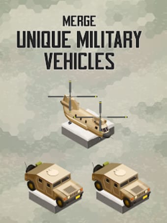 Merge Military Vehicles Tycoon
