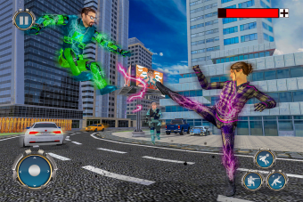Speed Super Light Hero City Rescue Missions