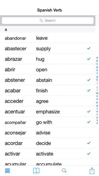 Spanish Verbs Lite