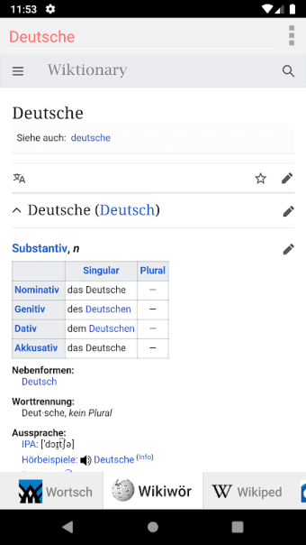 Alle Deutschen Wörterbücher
