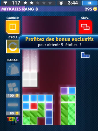 Tetris sur iPad