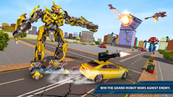 Robot Car Drone Transform: Robot Car Games