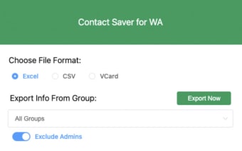 Contact Saver for WA