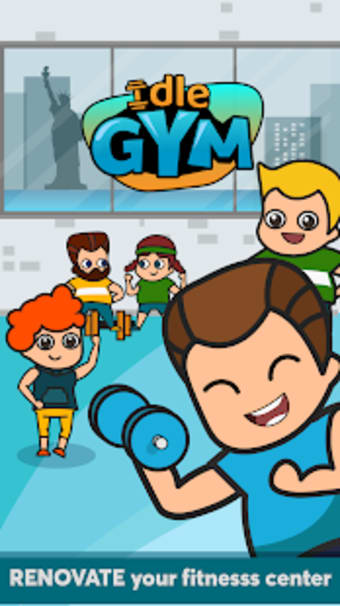 idle Gym - manage family fitness center simulation