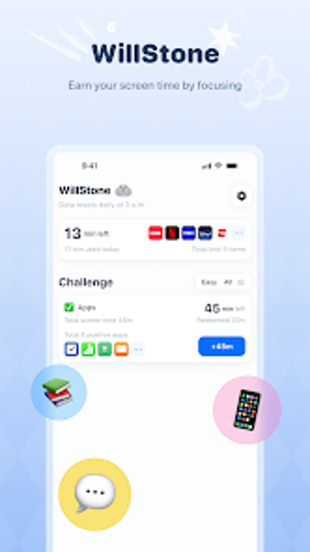 WillStone: Balance Screen Time