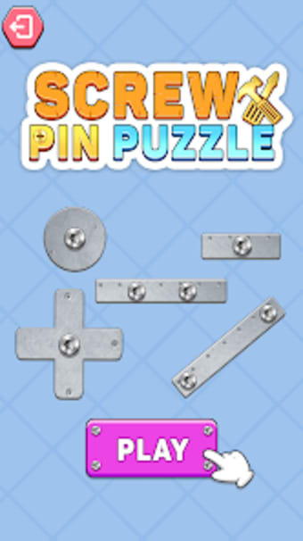 Screw Puzzle Pin: Nuts  Bolts