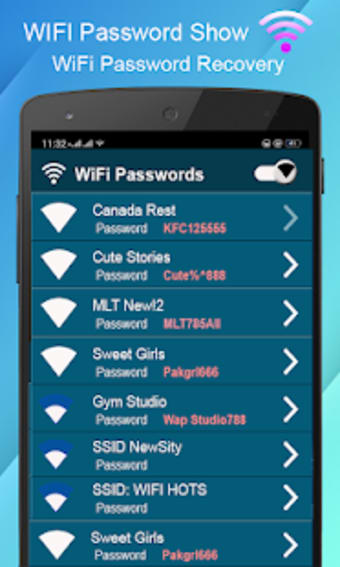 Wifi Password Key Show 2021