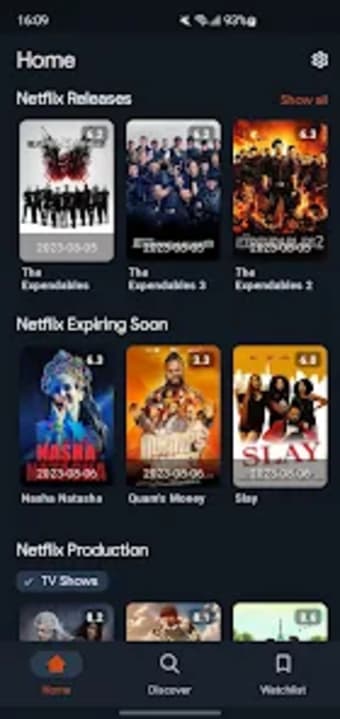StreamGuide: Movies  TV Shows