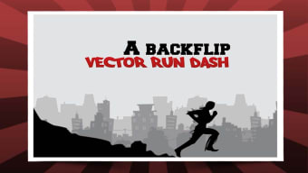 A Back flip Vector Run Dash - Runner Ninja Agent Free Game
