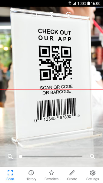 QR Code  Barcode Scanner