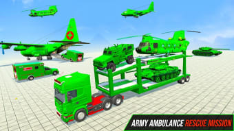 Army Ambulance Truck Transport