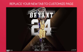Kobe Bryant Wallpaper HD Custom New Tab